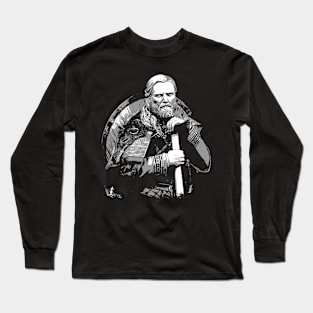 saint viking warrior Long Sleeve T-Shirt